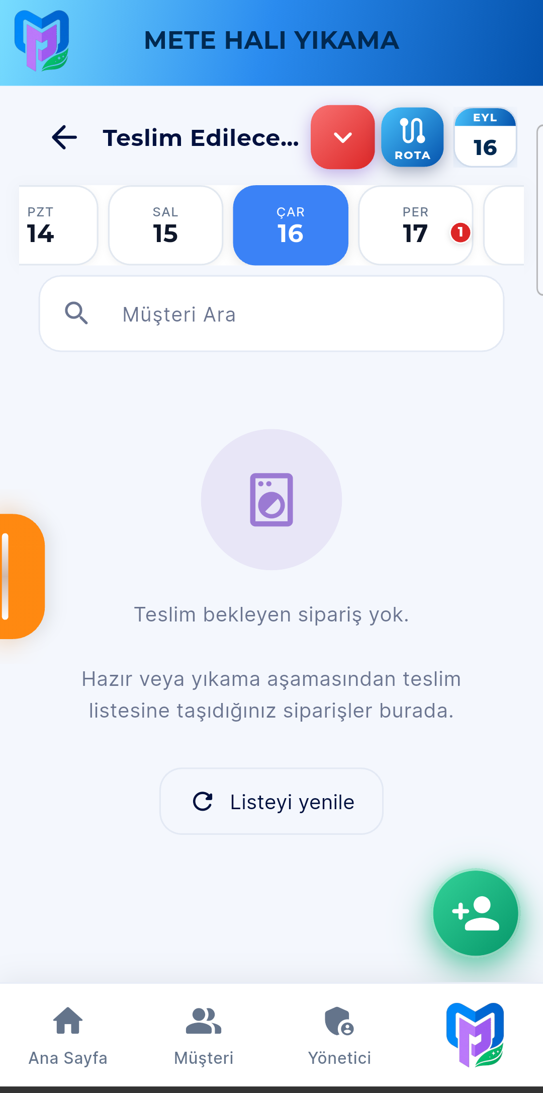 Teslim edilecekler — teslimat aşaması ve kayar takvim
