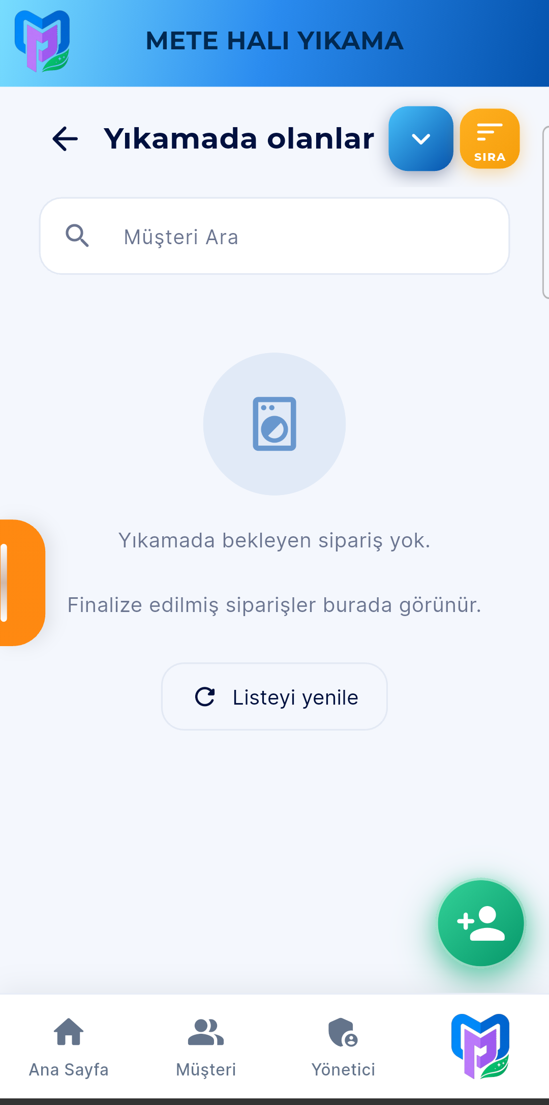 Yıkamada olanlar — fabrika yıkama hattı aşaması